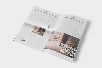 Professional Newspaper Ad PSD Mockups