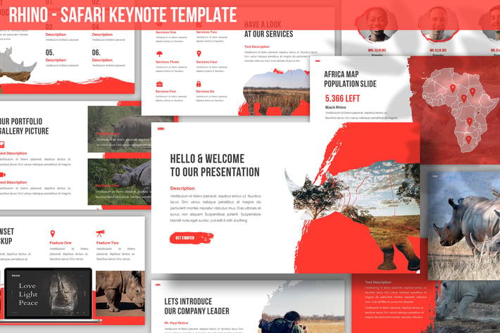 Rhino - Safari Keynote Template