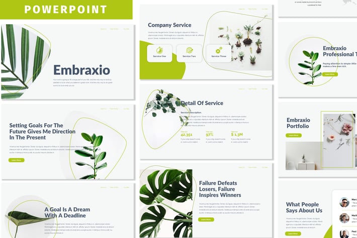 Embraxio - Business Powerpoint Template