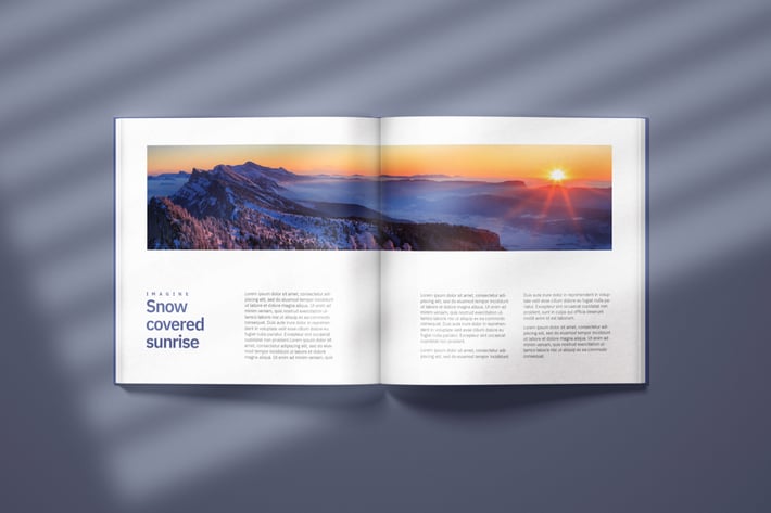 Square Catalogue Mockup