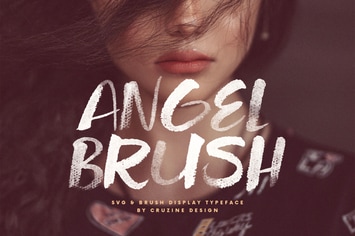 Angel Brush & SVG Font