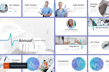 Annual - Medical Powerpoint Template