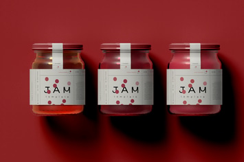 Jam Jar Mockup