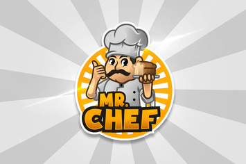 Mr Chef - Mascot & Esport Logo