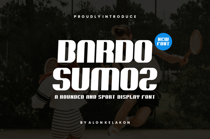 Bardo Sumoz - Rounded Sport Font