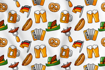 Oktoberfest Seamless Pattern Vol. 1