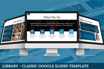 Library - Classic Google Slides Template