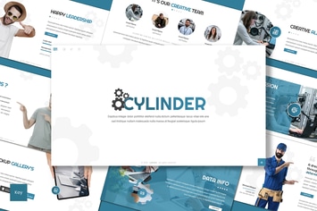 Cylinder - Business Keynote Template