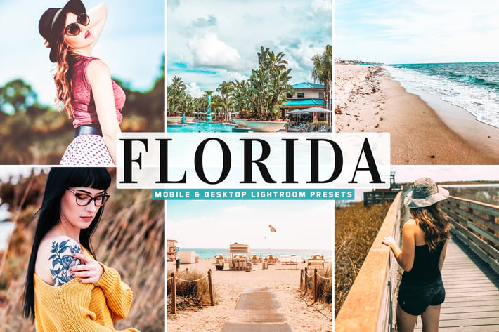 Florida Mobile & Desktop Lightroom Presets