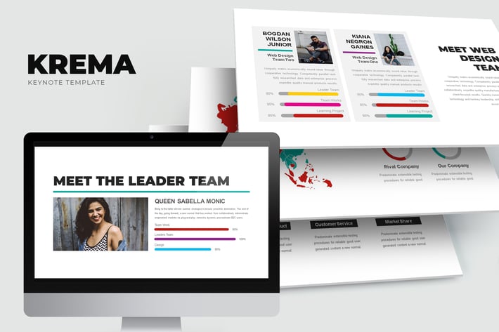 Krema : Creative Keynote Template