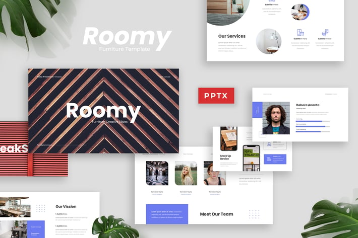 Roomy - Furniture Presentation Template
