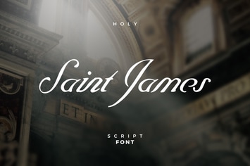 Saint James Script Font