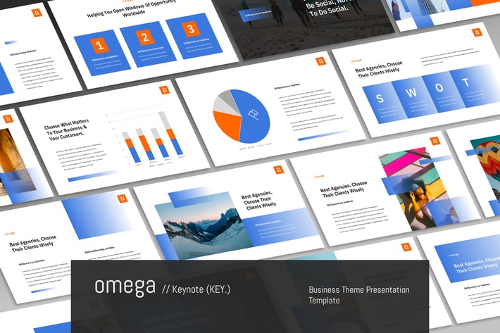 Omega - Corporate Theme Keynote Template