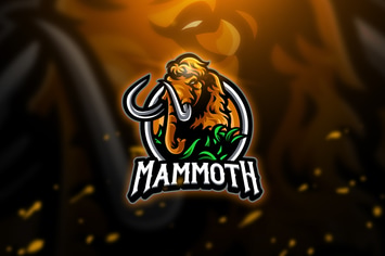 Mammoth 3 - Mascot & Esport Logo