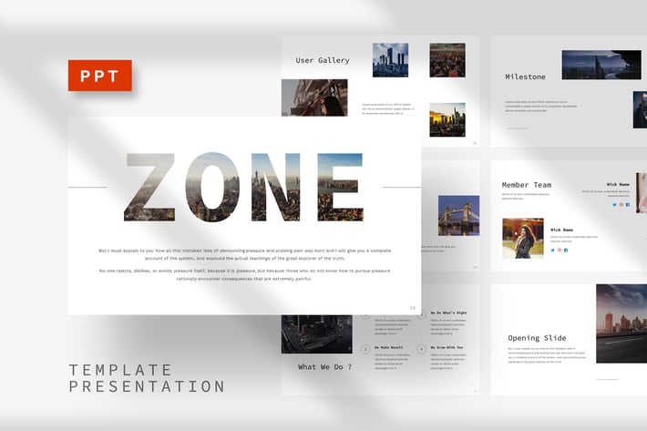Zone - Building Powerpoint Template