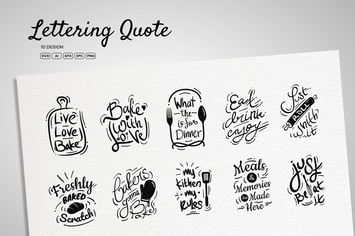 Lettering Quote