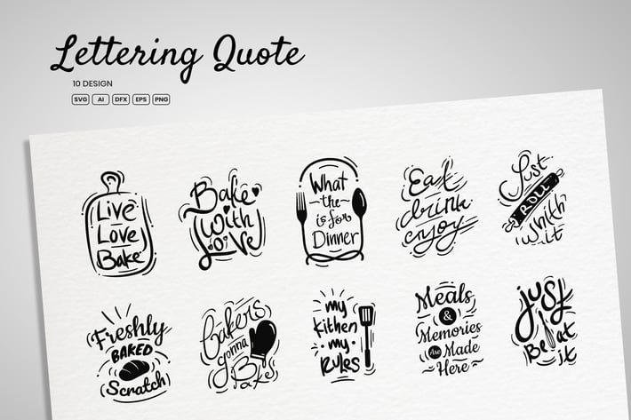 Lettering Quote