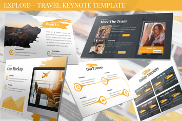 Exploid - Travel Keynote Template