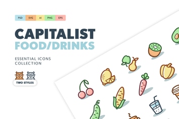 Capitalist Icons: Food and Drinks