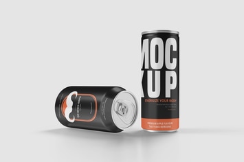 Softdrink Can Product Mockup Vol. 2.3
