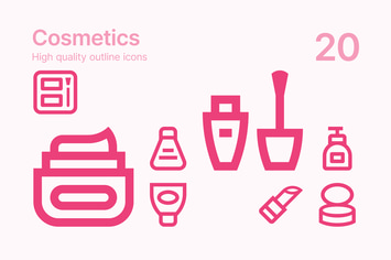 Cosmetics Icons