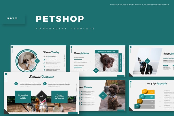 Petshop - Powerpoint Template