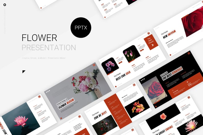 Flower Bloom - Powerpoint Template
