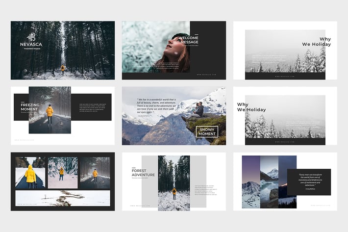 Nevasca : Google Slides Template 