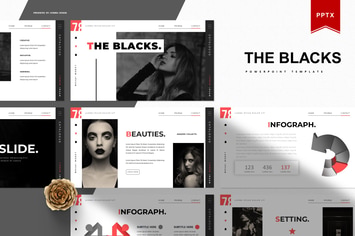 The Blacks | Powerpoint Template