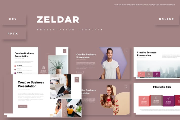 Zeldar - Presentation Template