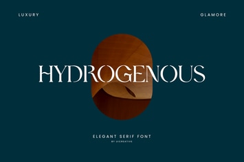 Hydrogenous Elegant Serif Font