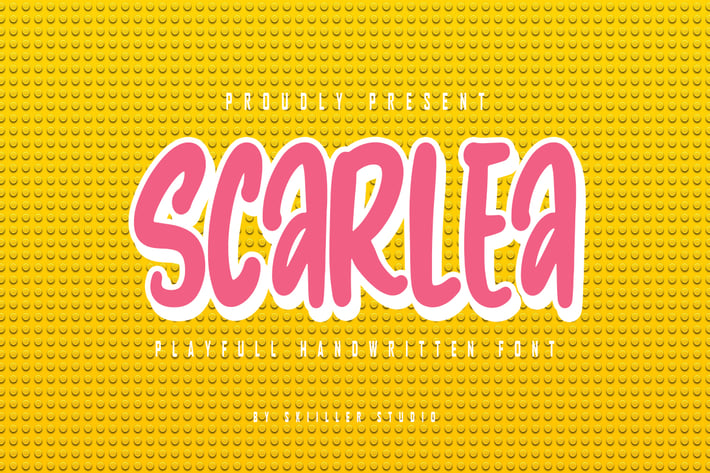 Scarlea - Playful Handwritten Font