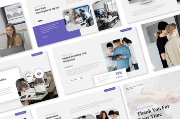 Web Development Agency Keynote Template