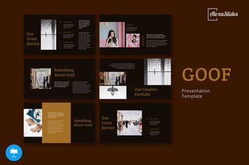 Goof - Fashion Keynote Presentation Template