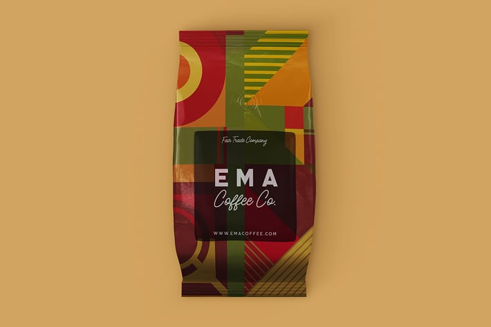 Coffee Bag Mock-up