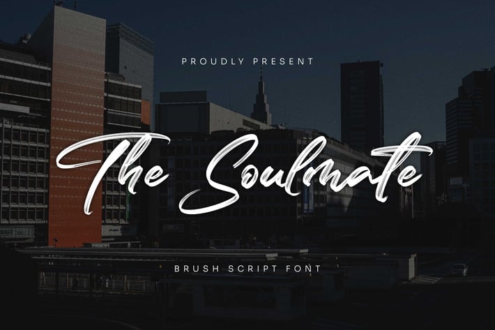 The Soulmate - Brush Script