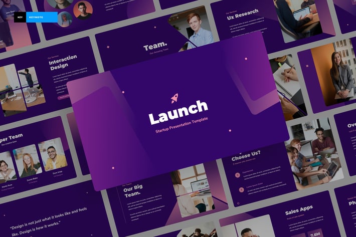 Launch - Startup Keynote Presentation