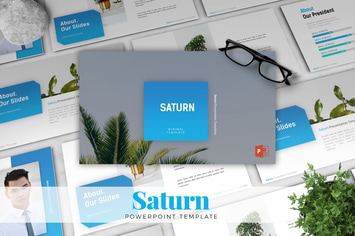 SATURN - Business Powerpoint Template