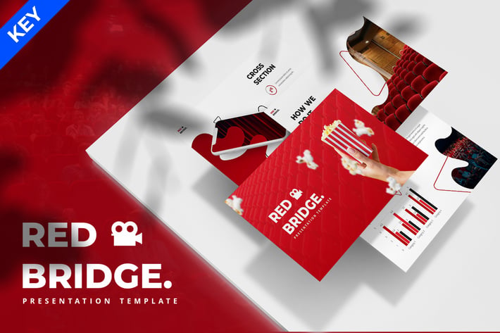 Red Bridge - Cinema Keynote Template