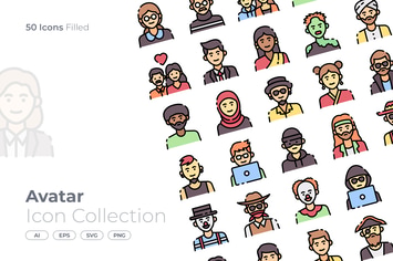 Avatar Filled Icon