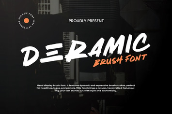 Deramic - Brush Handwritten