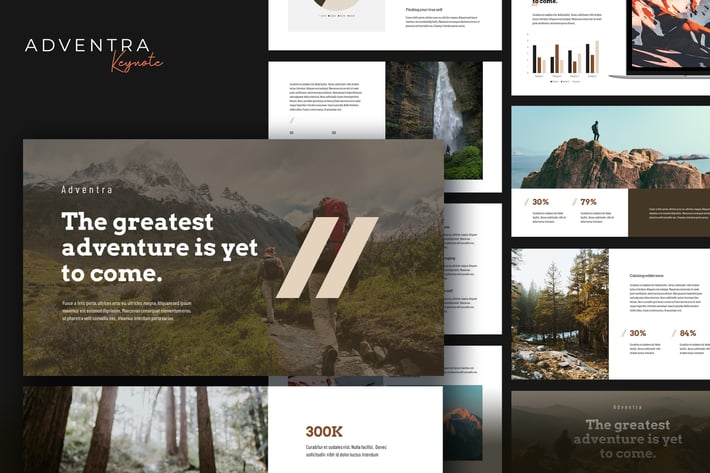 Adventra - Travel & Adventure Keynote Template