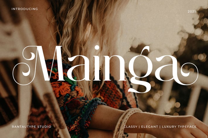 Mainga Luxury Classy Font