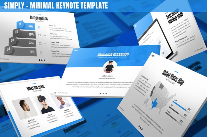 Simply - Minimal Keynote Template