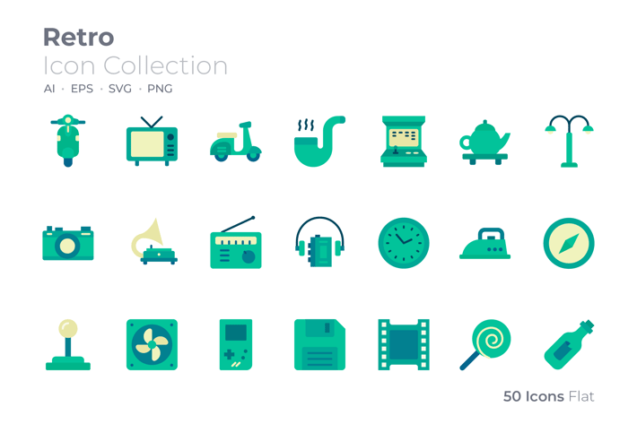 Retro Color Icon