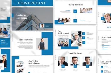 Busyness - Business Powerpoint Template