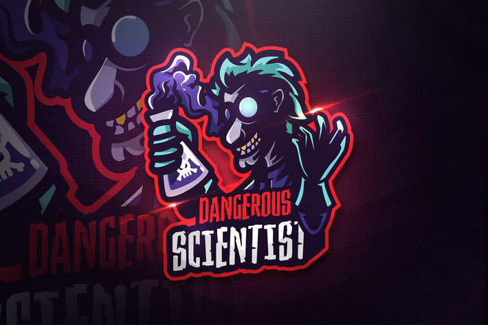 Dangerous Scientist - Mascot & Esport Logo