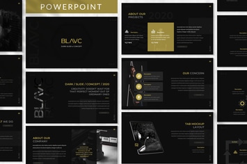 Blavc - Business Powerpoint Template