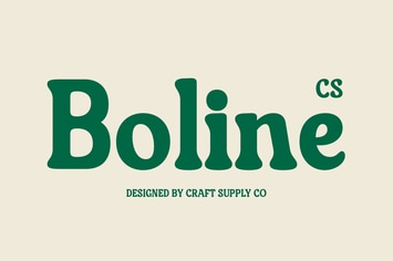 CS Boline – Bold Rounded Font