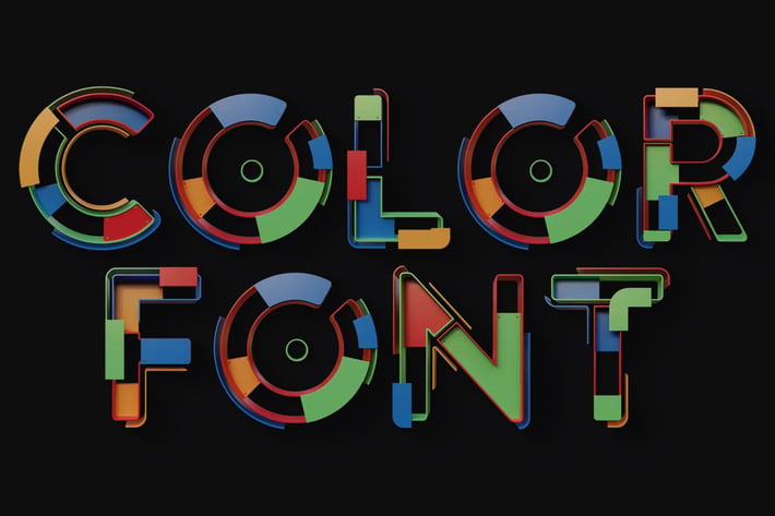 Geometry 1 - Color SVG Font